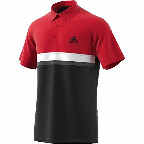 Social adidas Club C/B Polo de Tenis, Hombre, Rojo