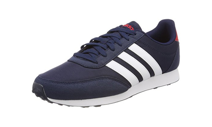 Social Adidas V Racer 2.0, Zapatillas para Hombre, Azul