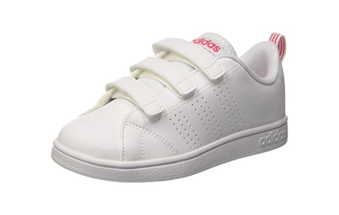 Social adidas Vs ADV Cl CMF C, Zapatillas de Deporte para Mujer, Blanco
