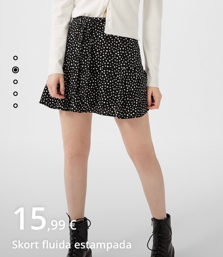 Social Falda pantalón Stradivarius 