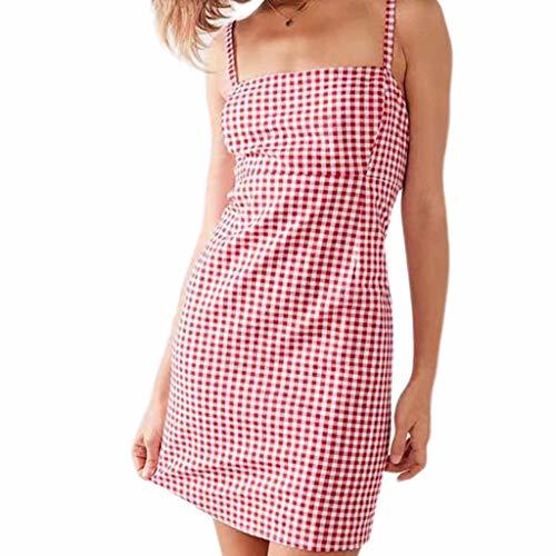 Producto Ludzzi - Vestido para mujer con tirantes de espagueti