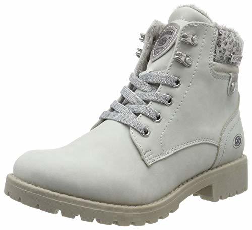 Producto Dockers by Gerli 43fa307, Botas Militar para Mujer, Gris