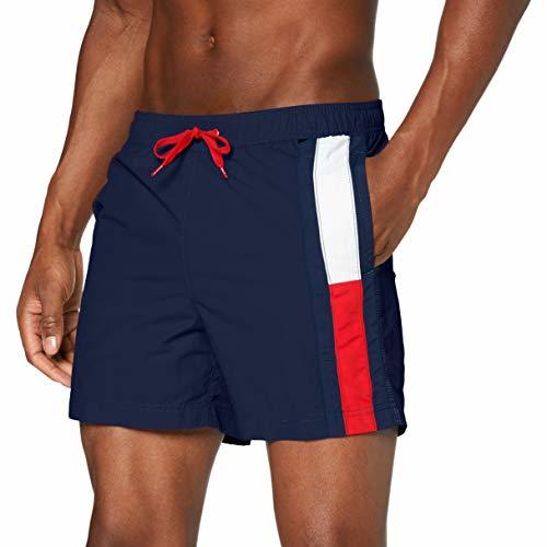 Social Tommy Hilfiger SF Drawstring Bañador, Azul