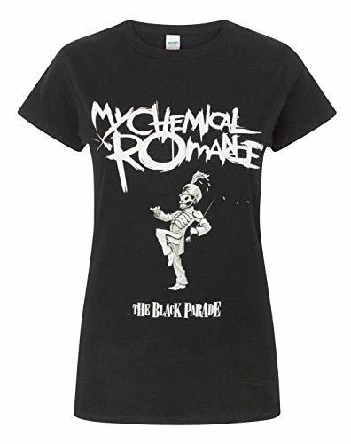 Social My Chemical Romance Banda de Manga Corta Desfile de Las Mujeres Camiseta
