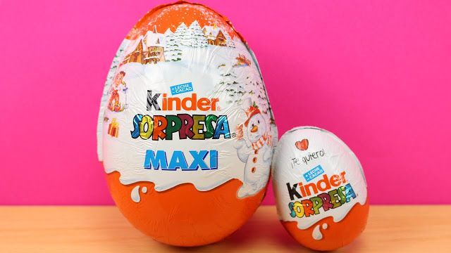 Social Kinder Sorpresa Huevo de Pascua gigante