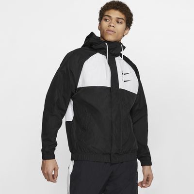 Moda Nike Sportswear Swoosh Chaqueta con capucha de tejido Woven