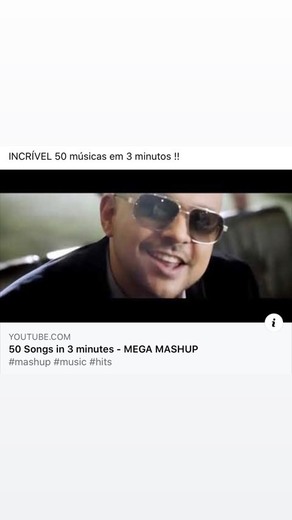 Mega Mashup! 50 músicas em 3 minutos !