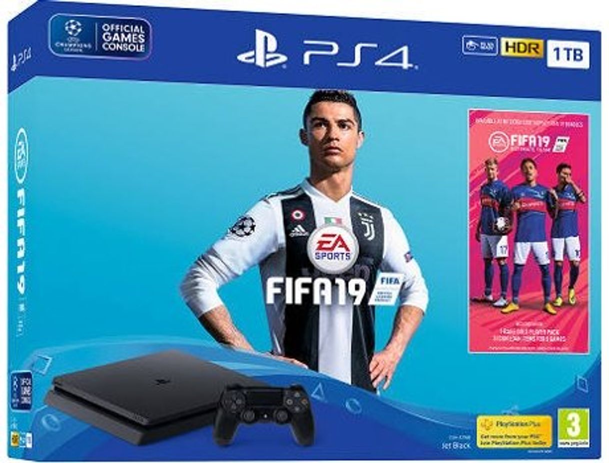 Fashion Consola PS4 Slim FIFA 19 (1 TB - Preto) | Worten.pt