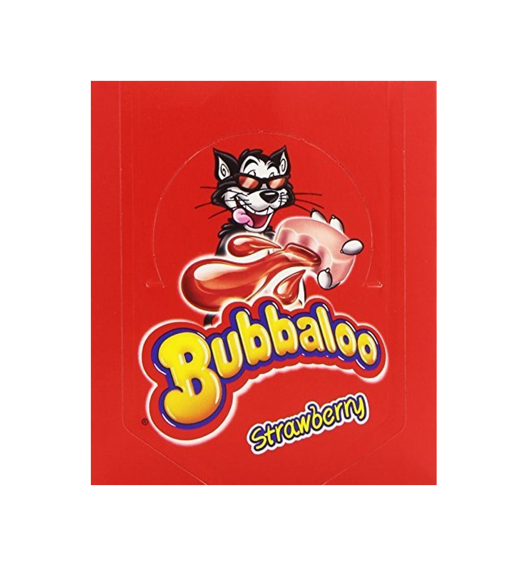 Product Bubbaloo - Chicle con relleno liquido, sabor a fresa