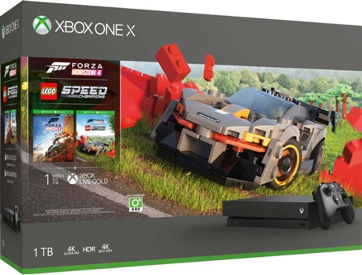 Moda Consola Xbox One X Forza Horizon 4: Lego (1 TB - Preto) | Worten.pt