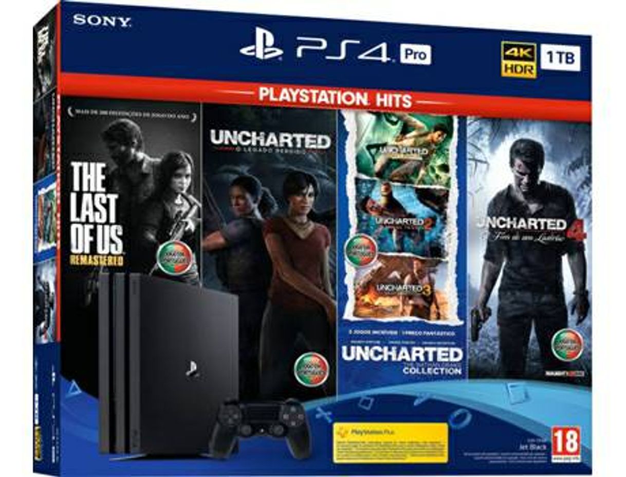 Social Ps4 pro 1TB com 4 jogos