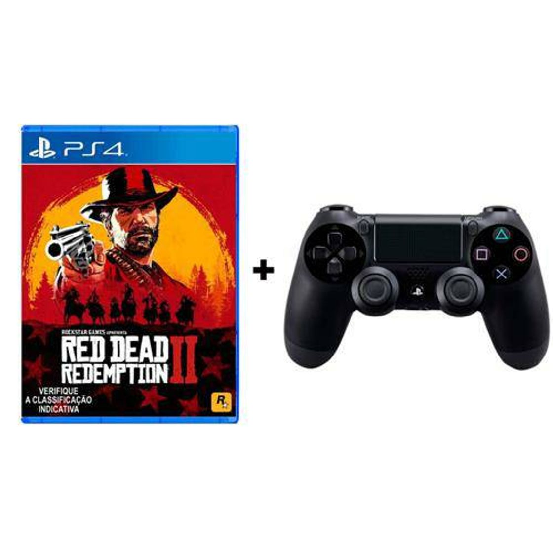 Moda Comandp ps4 + 1 jogo