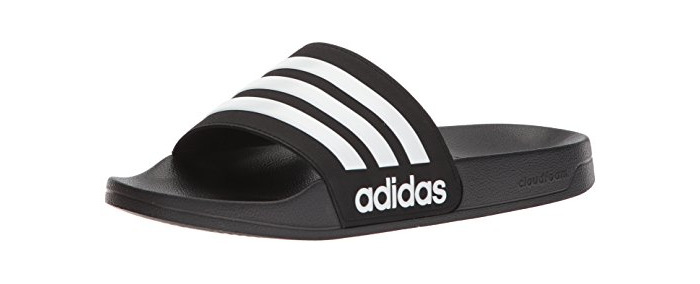 Social adidas Adilette Shower, Chanclas para Hombre, Negro