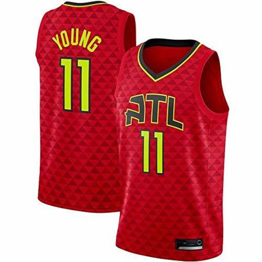 BXWA-Sports Jerseys de Baloncesto NBA Atlanta Hawks # 11 Trae Young Unisex