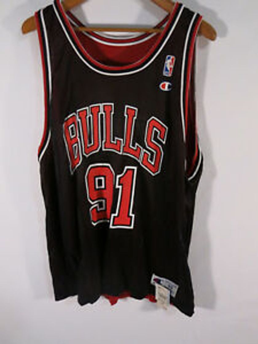 Fashion WYQ Hombres Dennis Rodman # 91 Chicago Bulls Baloncesto Jersey Campeonato Jersey