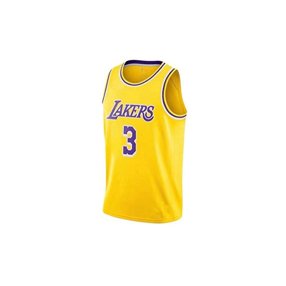 Productos NBA Anthony Davis 3 Los Angeles Lakers sin Mangas de la Camiseta