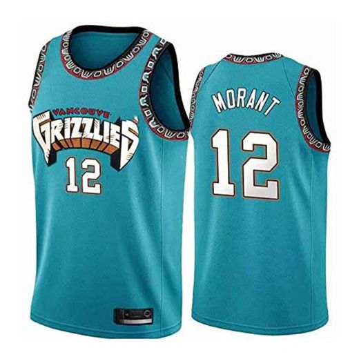 HEBZ NBA De los Hombres Camiseta de Baloncesto Grizzlies # 12 Ja