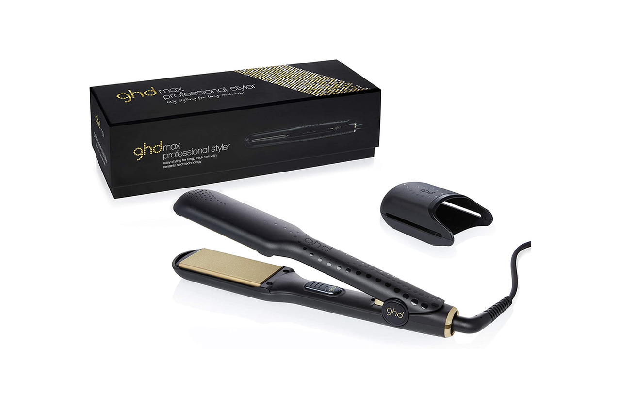 Beauty GHD Gold Max - Plancha de pelo profesional con tecnología cerámica y