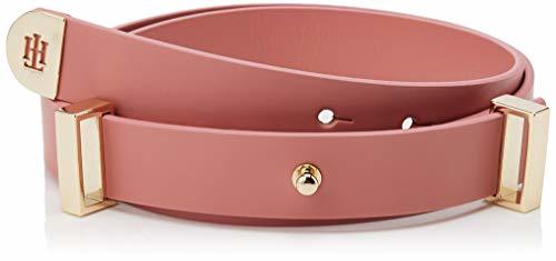 Social Tommy Hilfiger Modern Hardware Belt 2.5 Cinturón, Rosa, 90