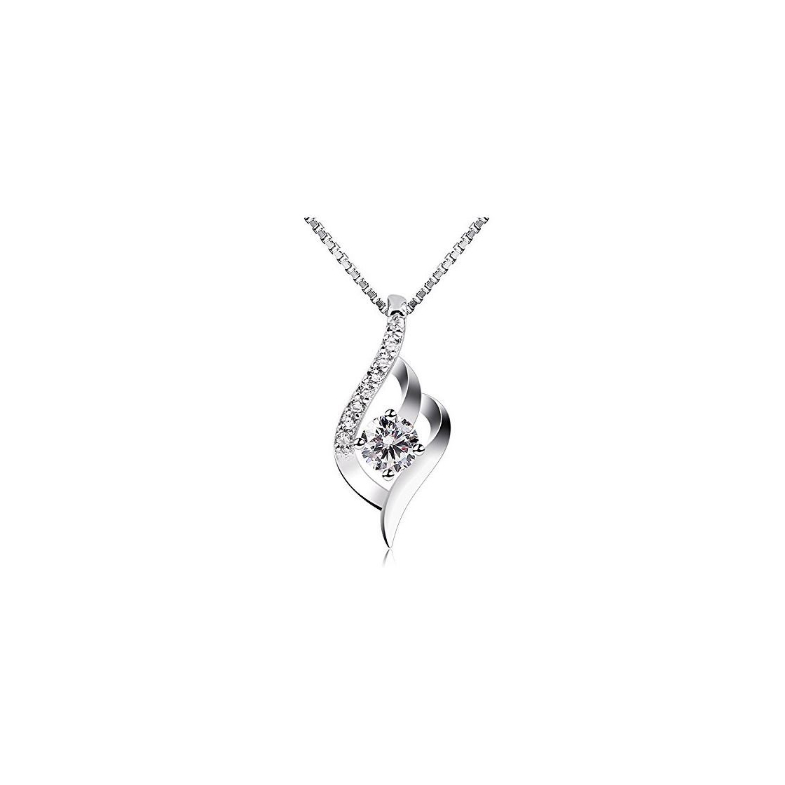 Social B.Catcher Collar Mujer Plata de Ley 925 ''Eres el amor de mi