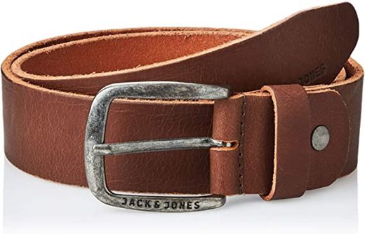 JACK & JONES Jacharry Belt Noos Cinturón, Negro