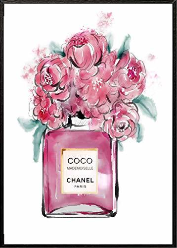 Lugar 4Good Epictures DIN A3 Coco Chanel No. 5 Botellas de Perfume con