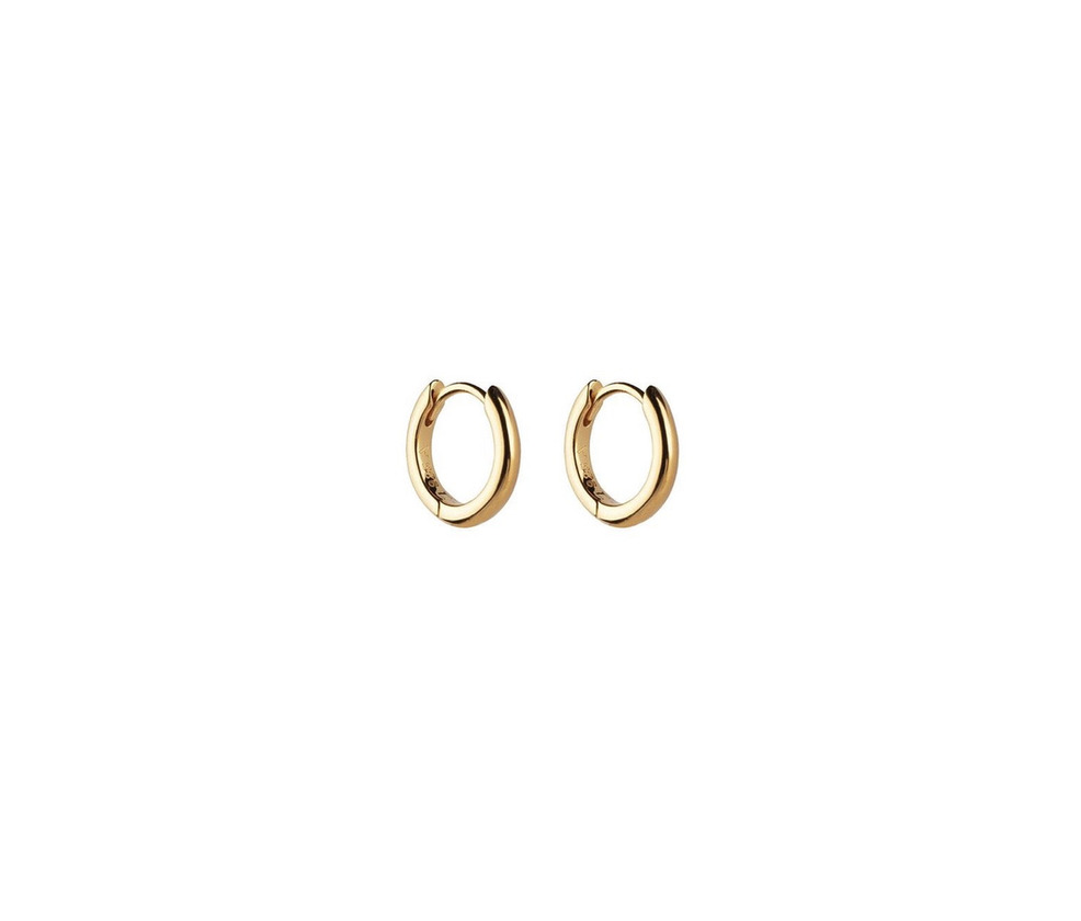 Social PENDIENTES HOOPS MINI GOLD
