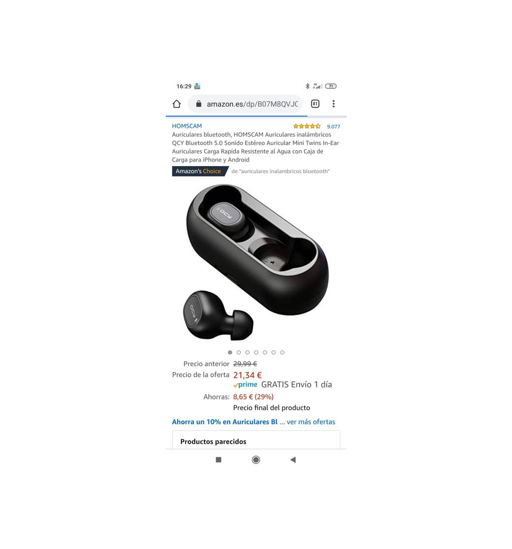 Productos Auriculares