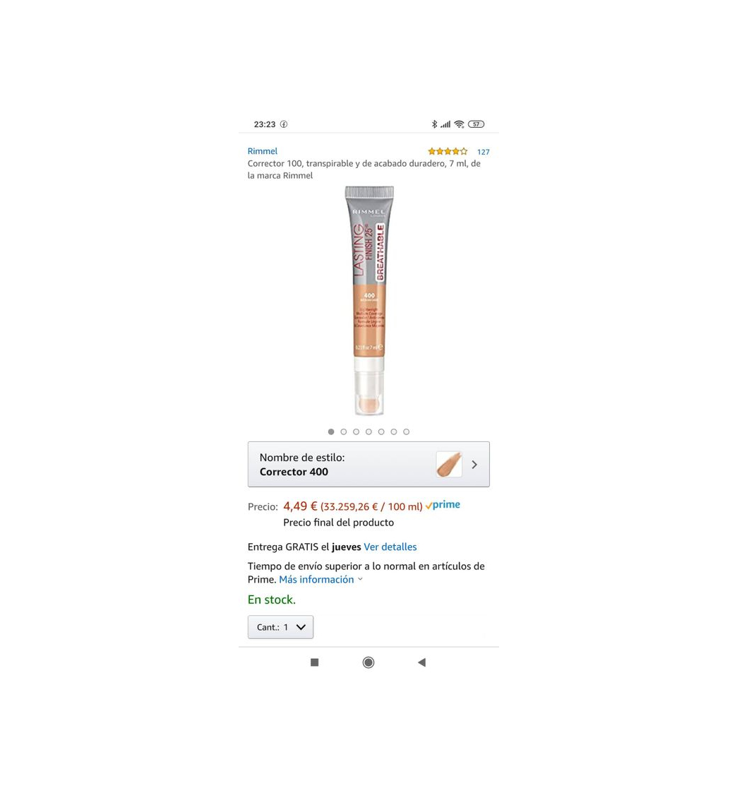 Products Corrector rimmel 