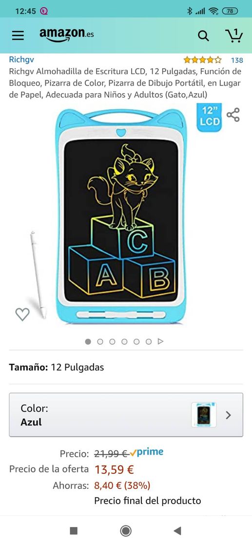 Productos Tablet de dibujo