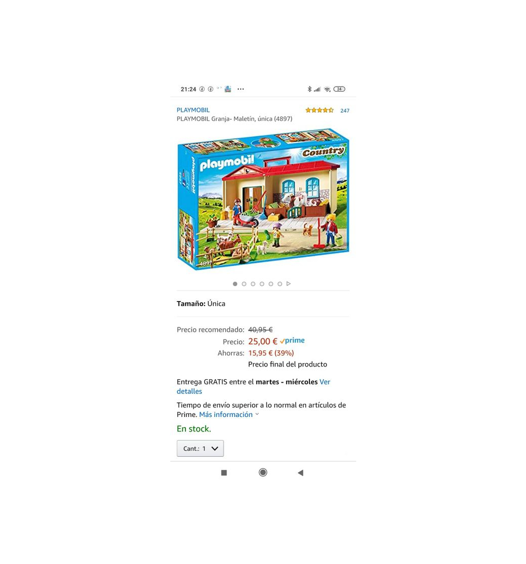 Product Granja maletín Playmobil