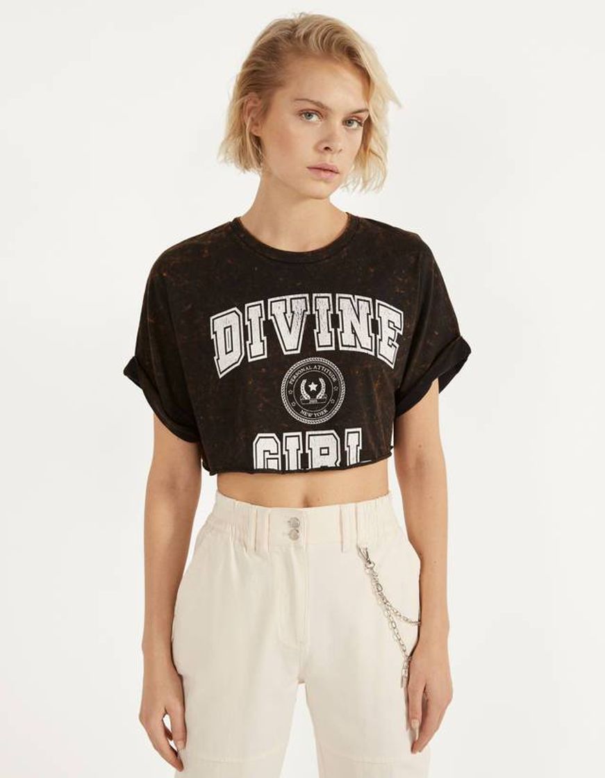 Moda Camiseta Divine girl