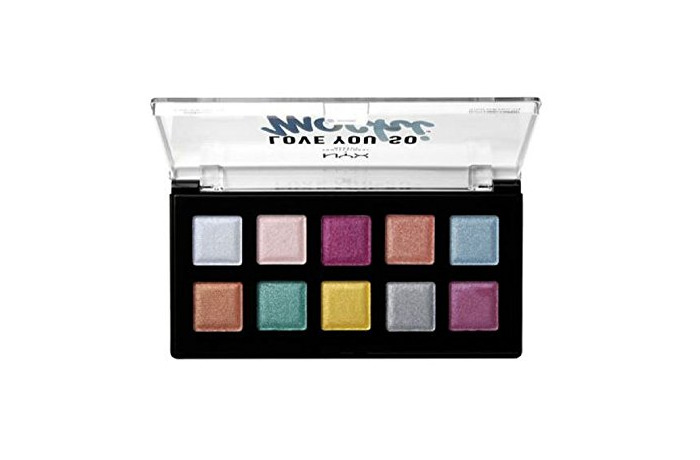 Belleza Paleta de sombra de ojos NYX de NYX para maquillaje profesional