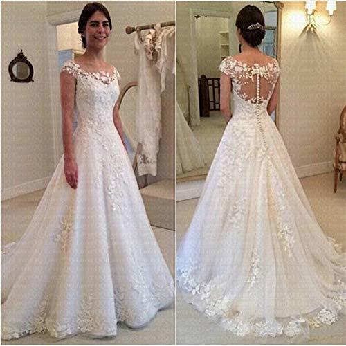 Social NO BRAND Mangas vestido de novia vestido de novia vestido fino Ballet