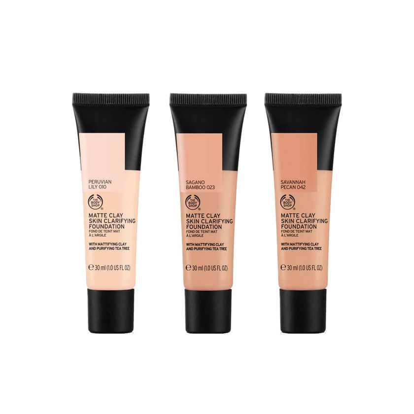 Productos Base Matte da Body Shop 