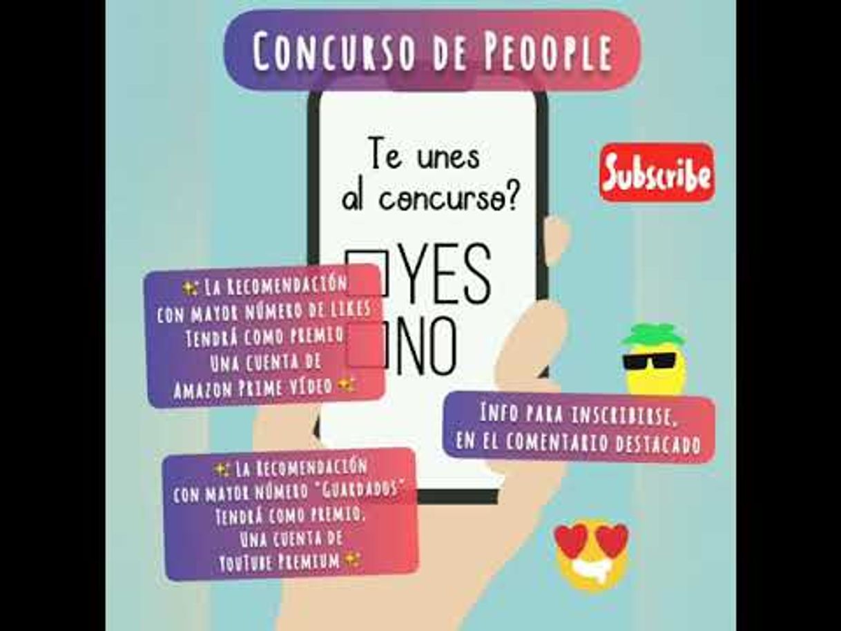 Social •Concurso Peoople Convocatorias Abiertas 💞