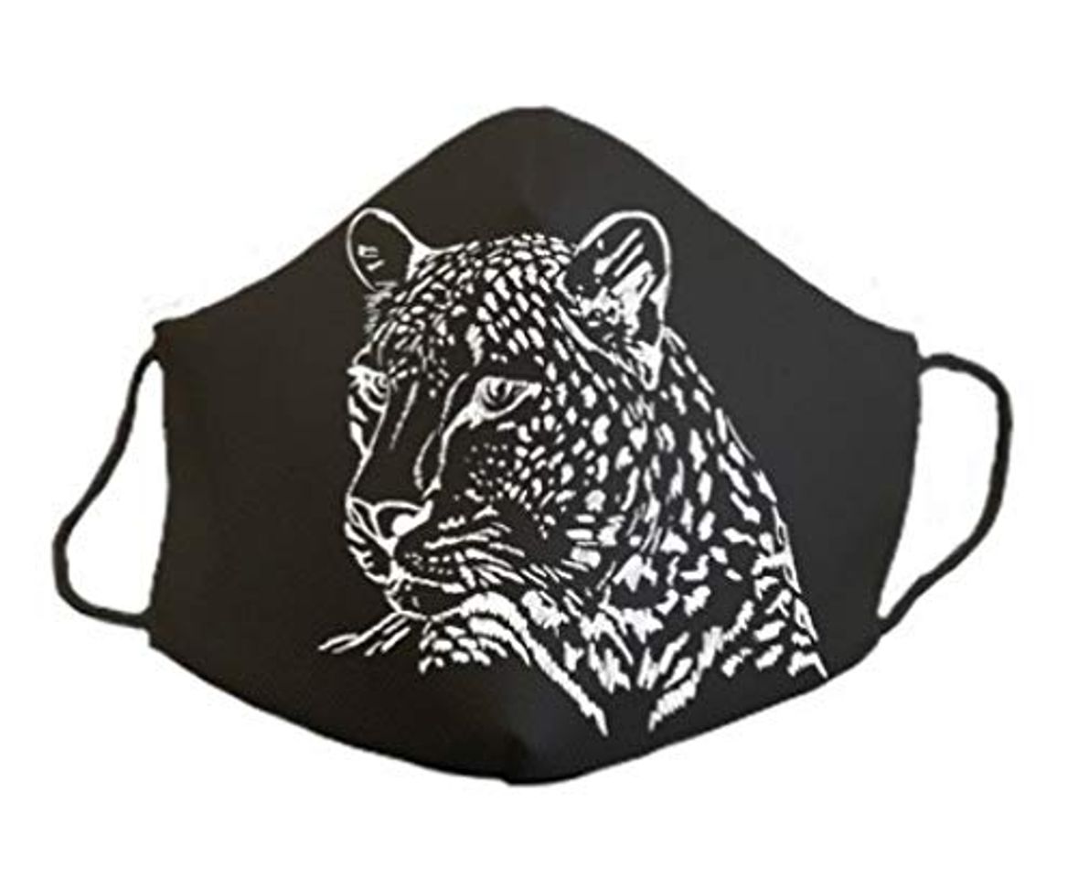 Product Mascarilla protectora homologada de 3 capas leopardo original divertida con diseño dibujos