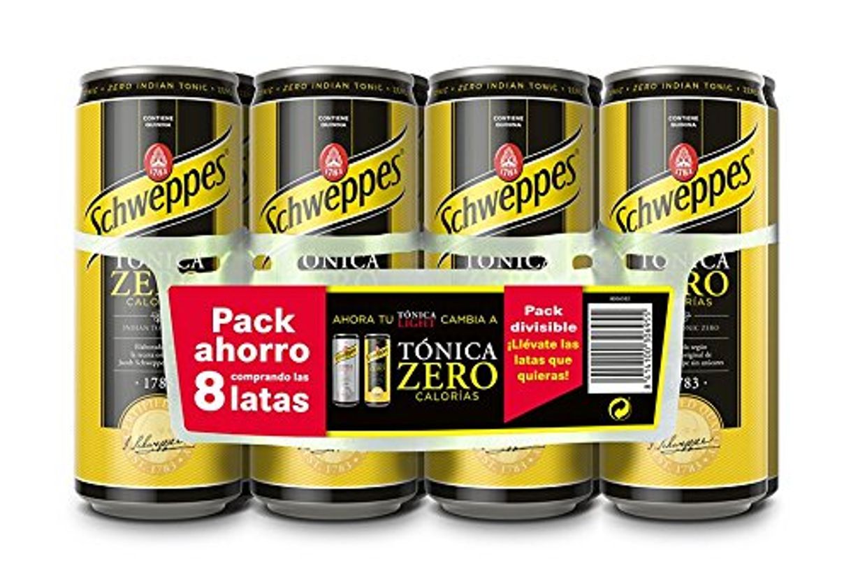 Lugar Schweppes Tónica Zero Bebida Refrescante