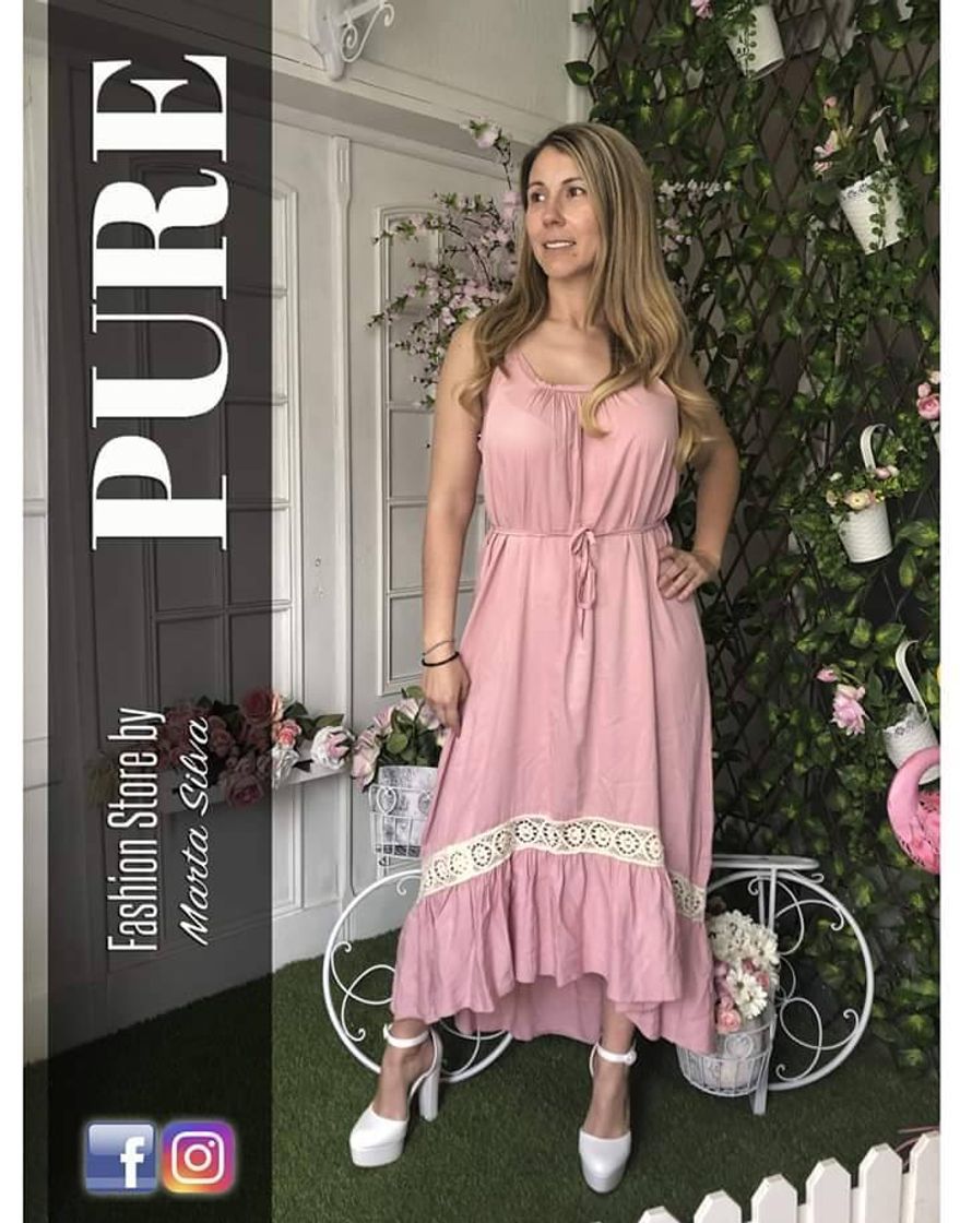 Moda Vestido Rosa