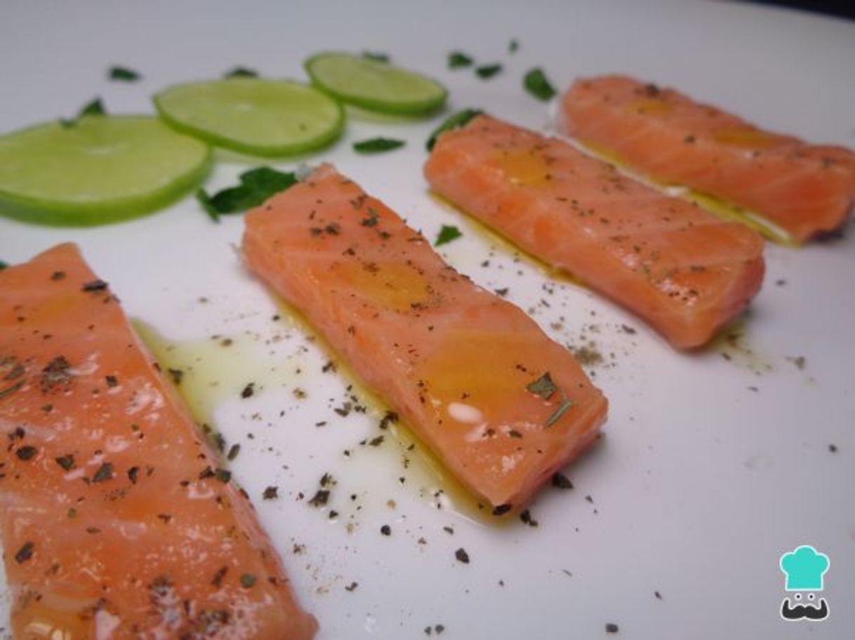 Social Salmón marinado. Receta
