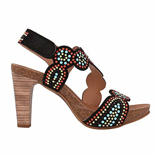 Social PENELOPE COLLECTION 5624 - Sandalia Ante T.A Negro para Mujer Color