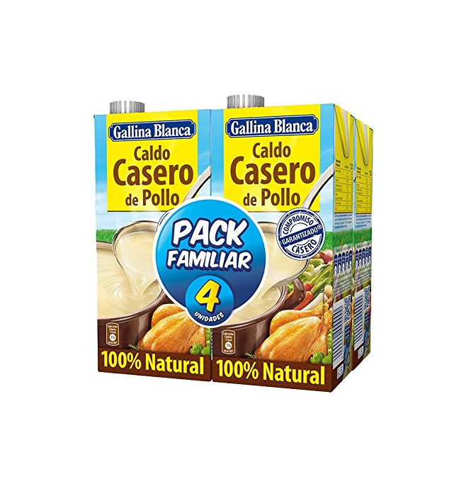 Product Caldo Casero De Pollo 100% Natural 4L Familiar