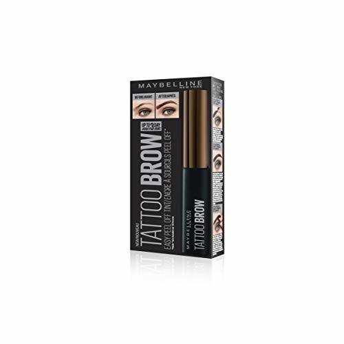 Belleza Tinte para Cejas Castañas Brow Tattoo Gel, de Maybelline