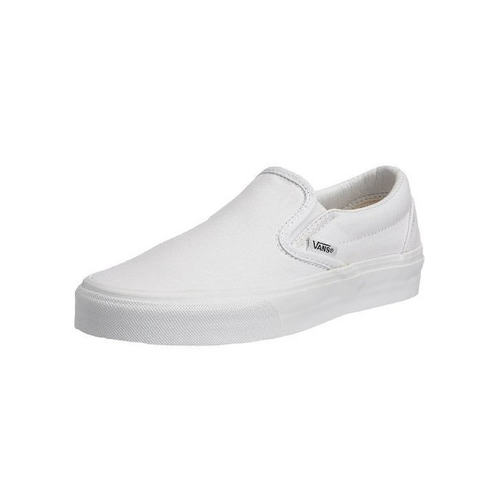 Vans Classic Slip-On, Zapatillas Unisex Adulto, Blanco