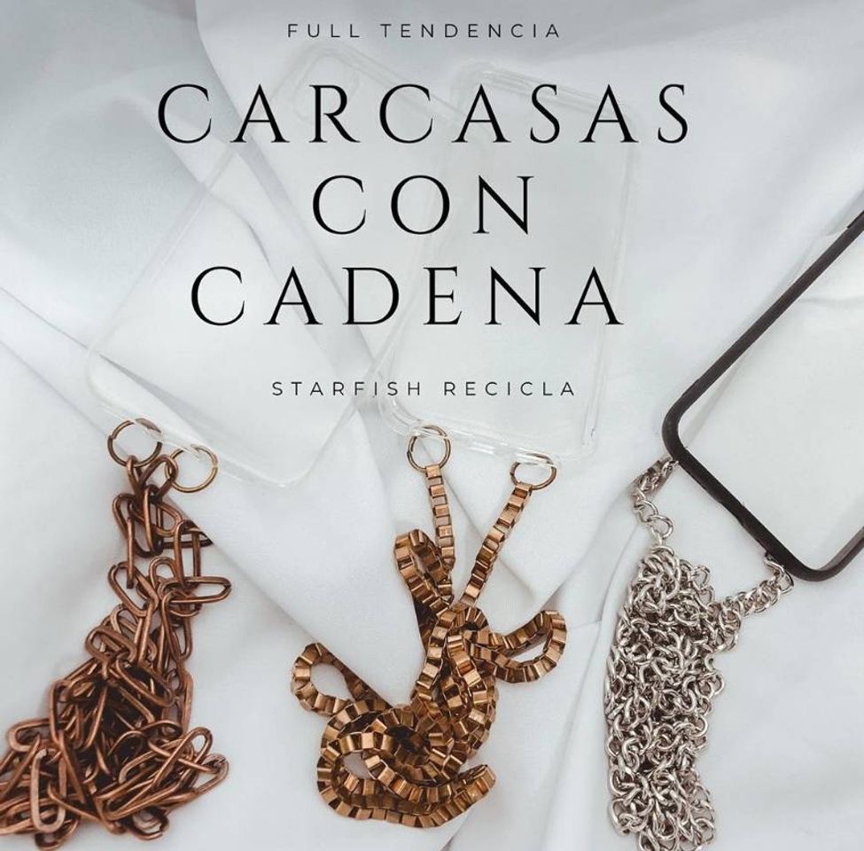 Moda Carcasas con cadena ✨