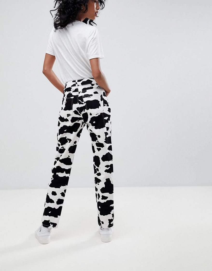 Fashion Cow print jeans