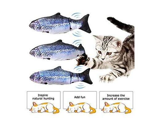Electric Fish Catnip Toy