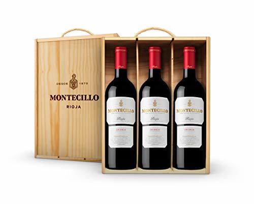 Products Vino Tinto D.O. Rioja Montecillo Crianza - estuche de madera de 3