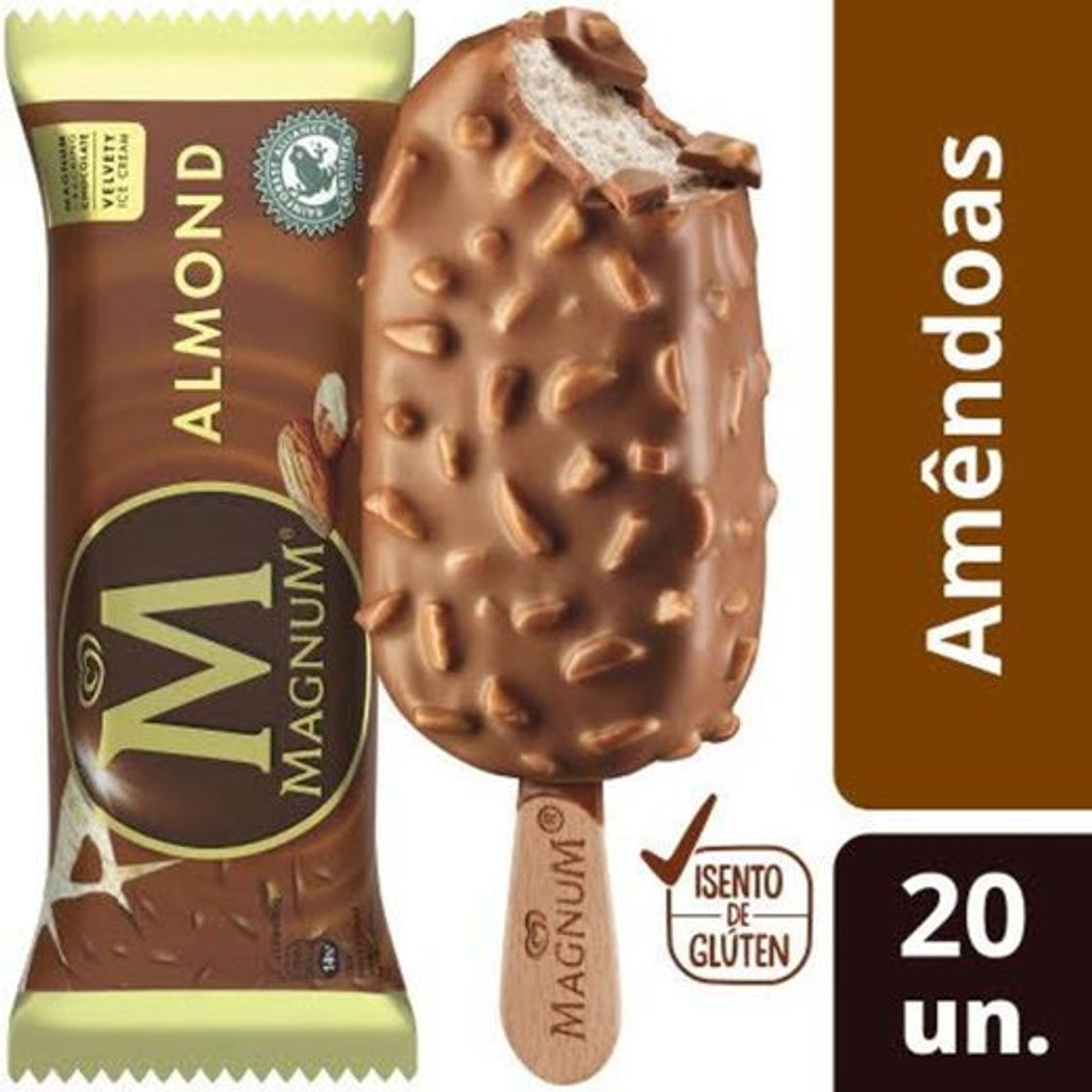 Fashion Magnum de amêndoa 