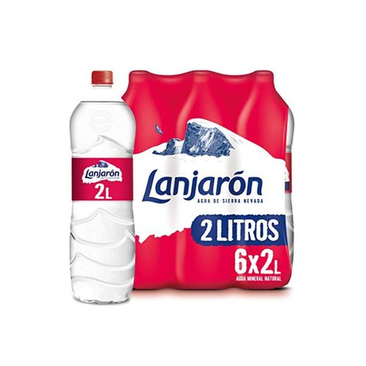 Agua Mineral Natural Lanjaron 2L X 6